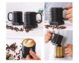 300ml Screw Shape Ceramic Coffee Mug