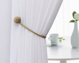 Magnetic Curtain Tie Backs 2 Pieces Rope Drapery Tiebacks