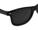 Prevention Glasses Black Pinhole Glasses for Vision Correction