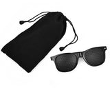 Prevention Glasses Black Pinhole Glasses for Vision Correction