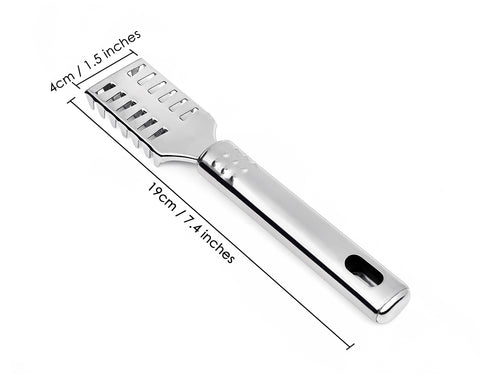 Fish Scale Remover Stainless Steel Fish Scraper with Sawtooth