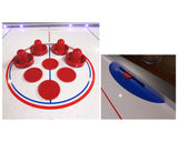 Air Hockey Pucks 6 Pieces Replacement Pucks for Air Hockey Table - 3.2 Inches