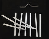 Aluminum Nose Bridge Strips for DIY Face Mask 200 Pieces 9MM Self-Adhesive Nose Wire