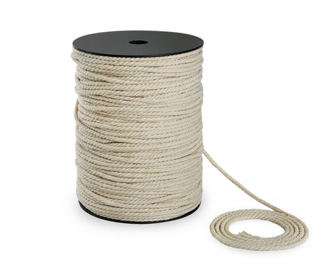 Macrame Cord 4 mm x 218 Yards Cotton Macrame Rope for Craft Projects
