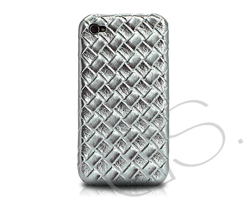 Amano Series iPhone 4 and 4S Leather Case - Silver