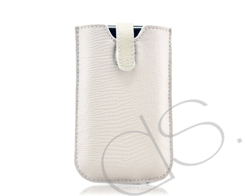 Caimani Plus Series iPhone 4 and 4S Leather Case - Pearl