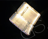 Graphite Swarovski Crystallized Cigarette Case