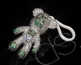 Bear Style Crystallized Figure