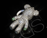 Bear Style Crystallized Figure