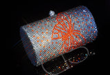 Bello Butterfly Crystal Clutch Bag - 14.5cm