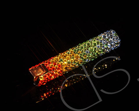 Rainbow Bling Swarovski Crystallized Lighter