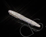 Classic Swarovski Crystallized Mid-Size Ball Pen - Silver