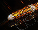 Zyla Stripe Bling Swarovski Crystal Ball Pen