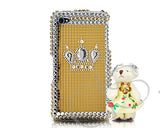 Decora Series iPhone 4 and 4S Crystal Case - Special Bear Gold