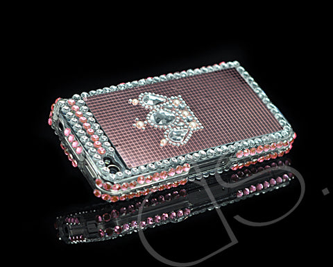Decora Series iPhone 4 and 4S Crystal Case - Special Bear Pink