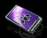 Decora Series iPhone 4 and 4S Crystal Case - Special Bear Purple