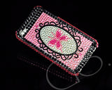 Decora Series iPhone 4 and 4S Crystal Case - Mirror Butterfly