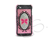 Decora Series iPhone 4 and 4S Crystal Case - Mirror Butterfly