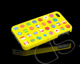 Flagge Series iPhone 4 and 4S Silicone Case - Yellow