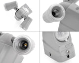GP Cordless Lights Safeguard RF2 Outdoor Security Sensor Light - Grey