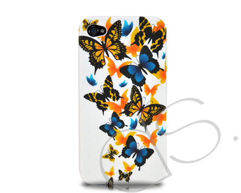 Joie Series iPhone 4 and 4S Silicone Case - Multi-Butterflies