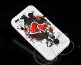 Joie Series iPhone 4 and 4S Silicone Case - Two Hearts