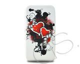 Joie Series iPhone 4 and 4S Silicone Case - Two Hearts