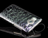 Krokodil Series HTC Desire HD Leather Case - Black