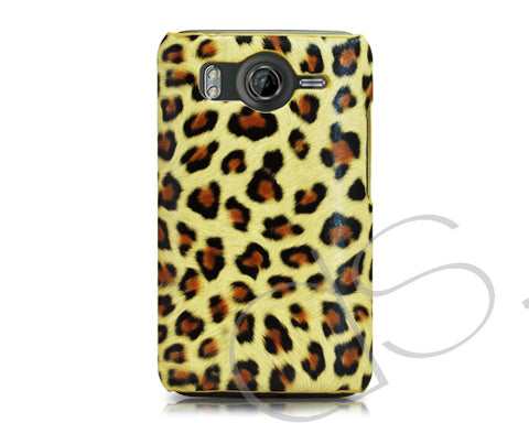 Leopard Series HTC Desire HD Case - Yellow