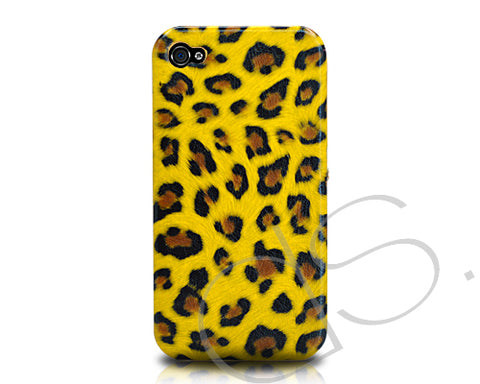 Leopard Series iPhone 4 and 4S Case - Yellow
