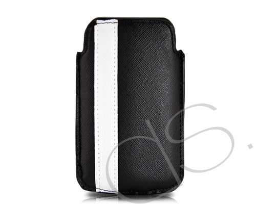 Lofty Series iPhone 4 and 4S Soft Pouch Case - Black