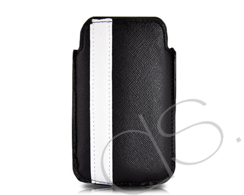 Lofty Series iPhone 4 and 4S Soft Pouch Case - Black