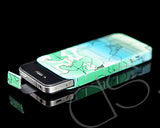 Map Series iPhone 4 and 4S Soft Pouch Case - Green