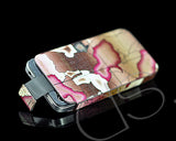 Map Series iPhone 4 and 4S Soft Pouch Case - Pink