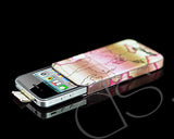 Map Series iPhone 4 and 4S Soft Pouch Case - Pink
