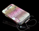 Map Series iPhone 4 and 4S Soft Pouch Case - Pink