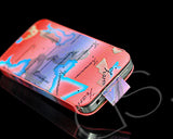 Map Series iPhone 4 and 4S Soft Pouch Case - Red