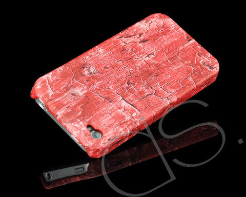 Marble Series iPhone 4 and 4S Case - Red