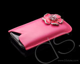 Mini Flower Series iPhone 4 and 4S Soft Pouch Case - Pink