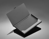 Anchor Bling Swarovski Crystal Card Case - Black