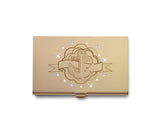 Anchor Bling Swarovski Crystal Card Case - Champagne