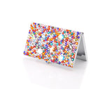 Symmetric Bling Swarovski Crystal Card Case