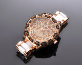 Swarovski Crystal Ceramics Women Watch