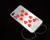 Poker Series iPhone 4 and 4S Case - Heart Ten