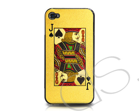 Poker Series iPhone 4 and 4S Case - Knave of Spades