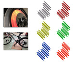 12 Pcs Cycling Bike Rim Wheel Spoke Reflective Clip Reflector