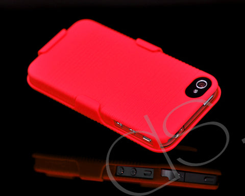 Rigorous Series iPhone 4 and 4S Case - Red