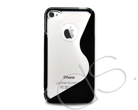S-Line Series iPhone 4 and 4S Silicone Case - Black