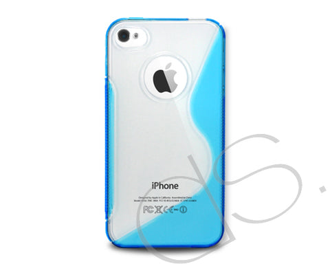 S-Line Series iPhone 4 and 4S Silicone Case - Blue