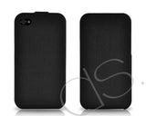 Simplism Series iPhone 4 and 4S Flip Case - Black